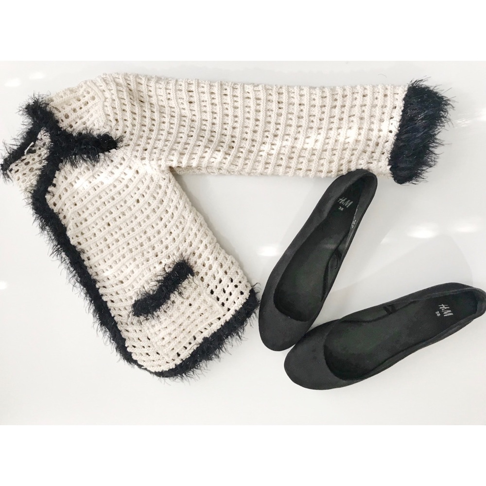 Charlotte Russe Black & white cardigan